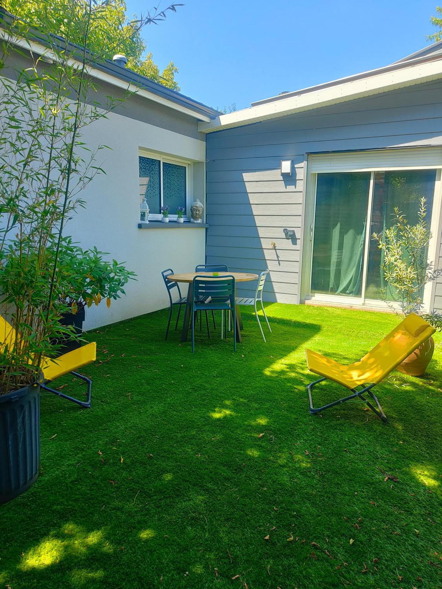 Villa Tiny House Avec Jardin Et Acces Piscine Chauffee Saint-Médard-en-Jalles Exterior foto