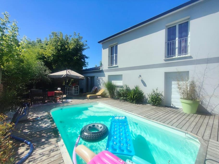 Villa Tiny House Avec Jardin Et Acces Piscine Chauffee Saint-Médard-en-Jalles Exterior foto